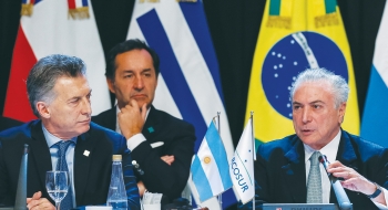 Com Temer, Brasil assume presidência temporária do Mercosul